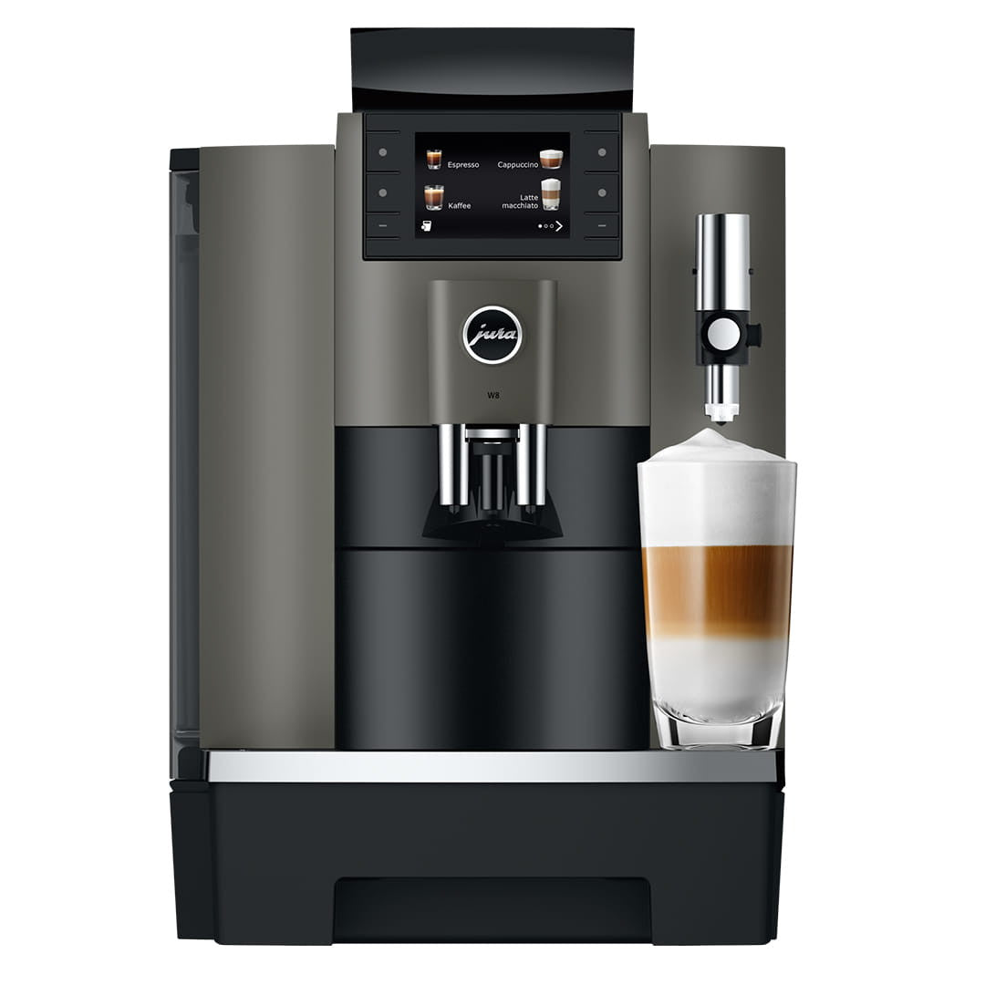 מכונת אספרסו Jura W8 Dark Inox נירוסטה כהה