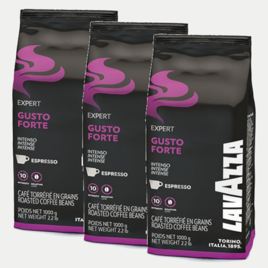 3 ק"ג פולי קפה לוואצה גוסטו פורטה  Lavazza Gusto Forte