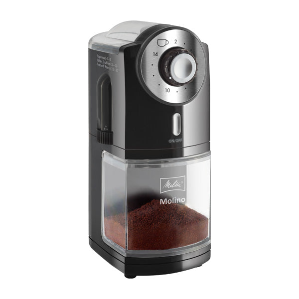 מטחנת קפה Melitta Molino Black עם סכיני מתכת