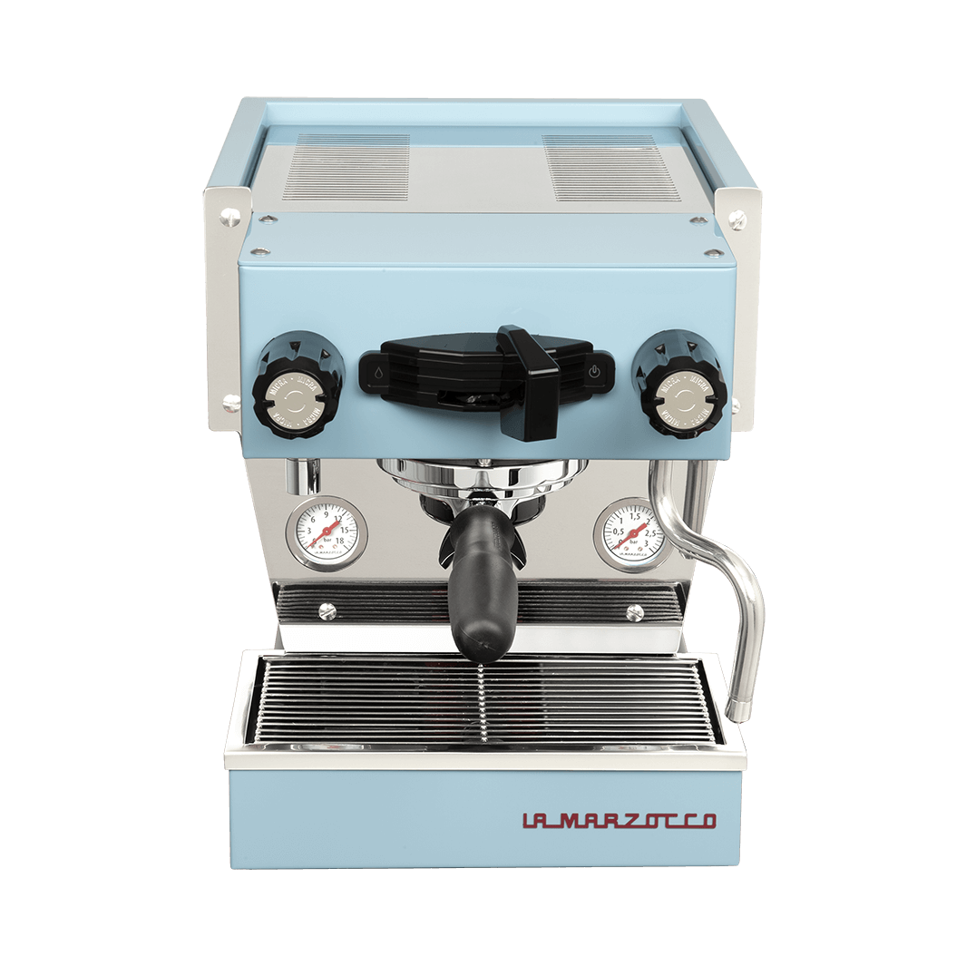 Эспрессо-машина синего цвета La Marzocco Linea Micra Blue