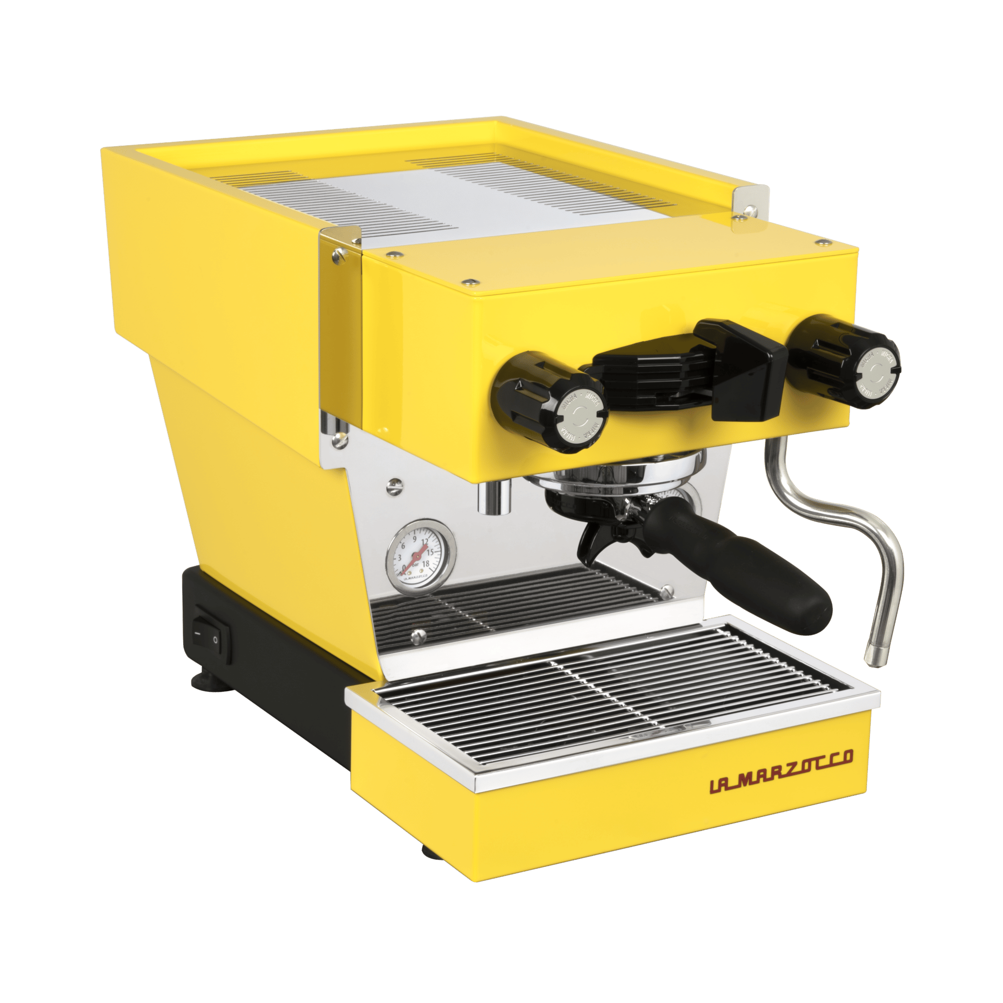 מכונת אספרסו צהובה La Marzocco Linea Micra Yellow
