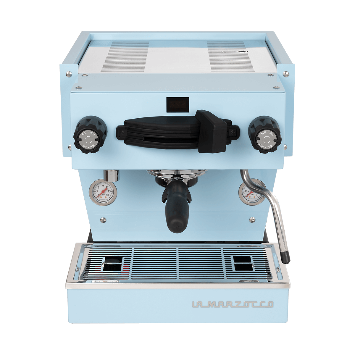 מכונת אספרסו כחולה La Marzocco Linea Mini Blue