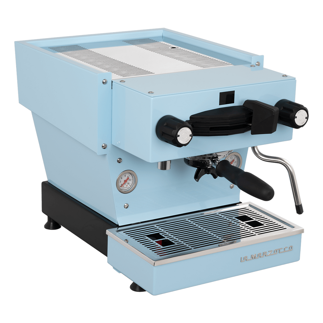 מכונת אספרסו כחולה La Marzocco Linea Mini Blue