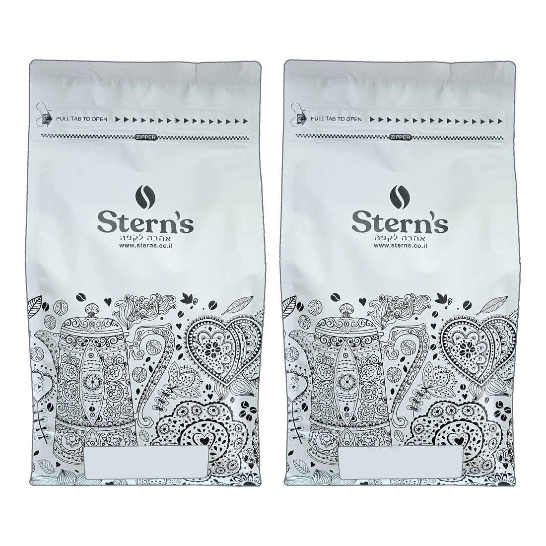 1 ק"ג פולי קפה שטרנ&