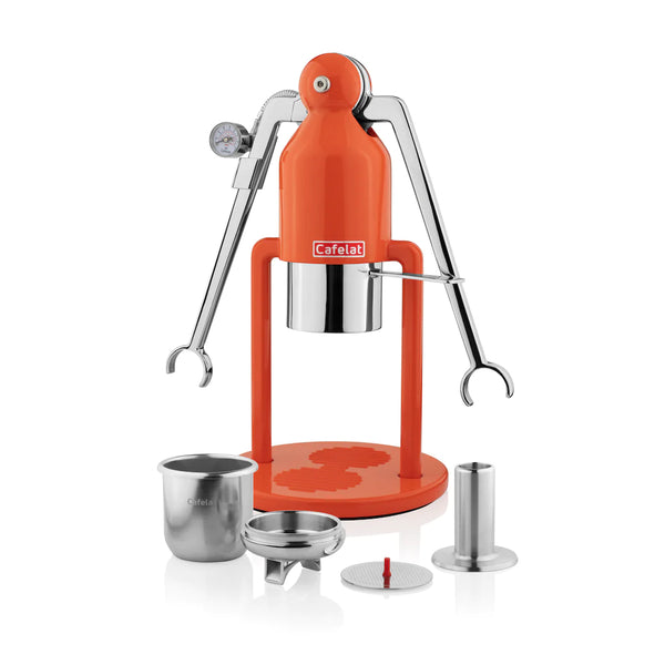 הרובוט של קפהלט בצבע כתום - Cafelat Barista Robot Orange