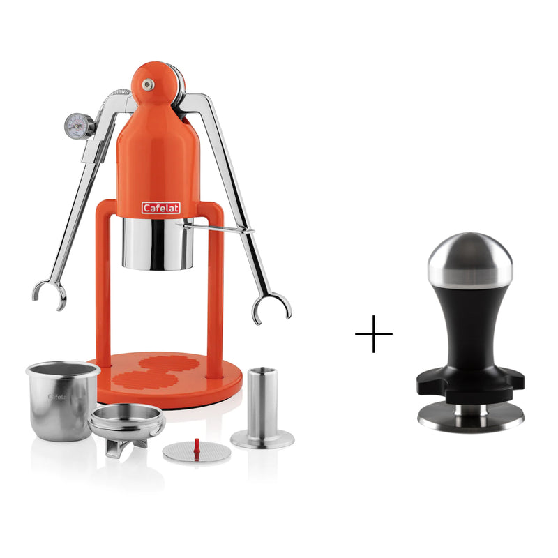 הרובוט של קפהלט בצבע כתום - Cafelat Barista Robot Orange