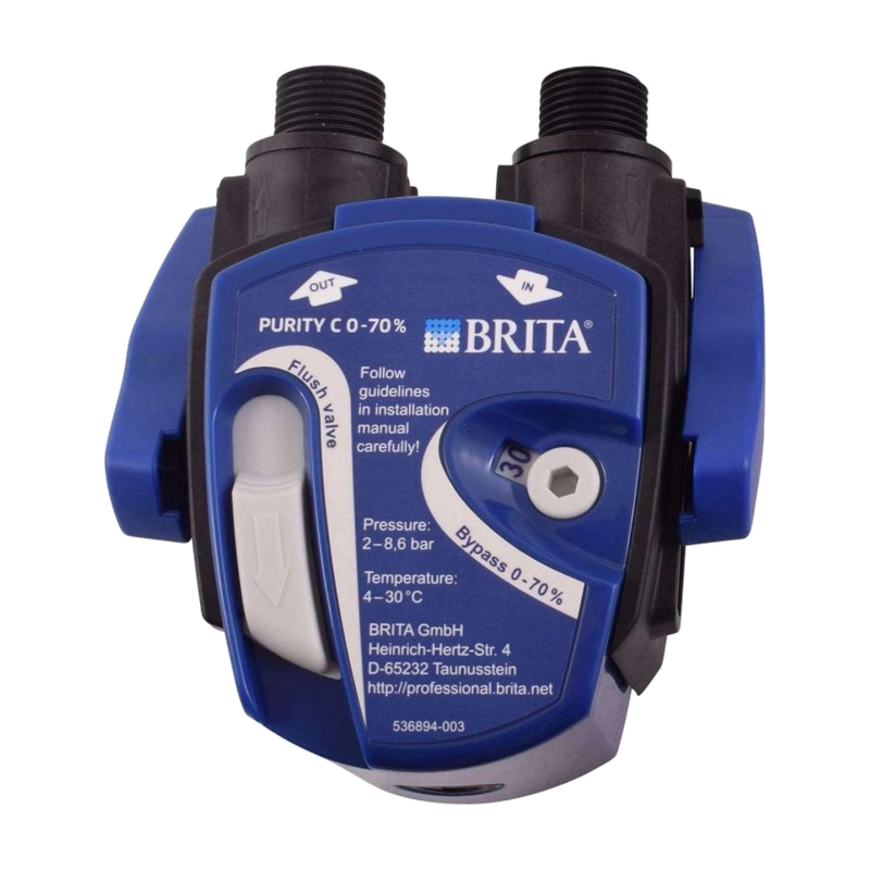 ראש חיבור למערכת ריכוך מים Brita מעקף משתנה 0-70%