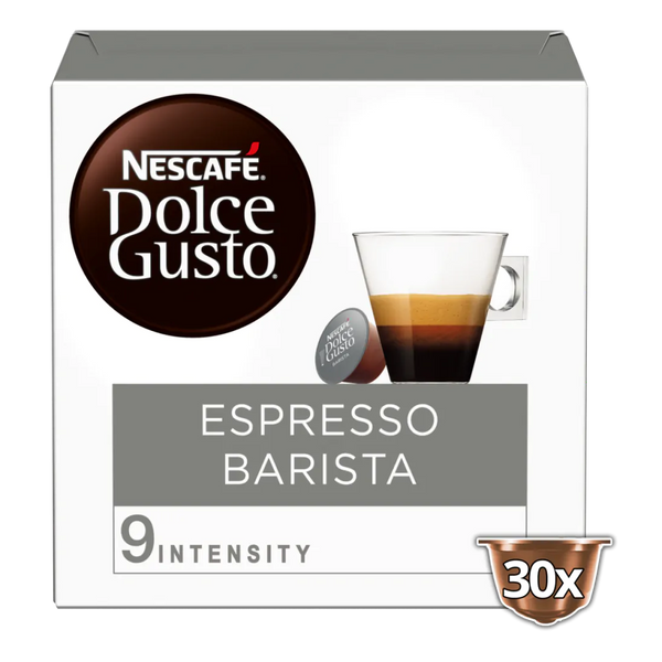 30 קפסולות אספרסו בריסטה של Nescafe דולצ'ה גוסטו