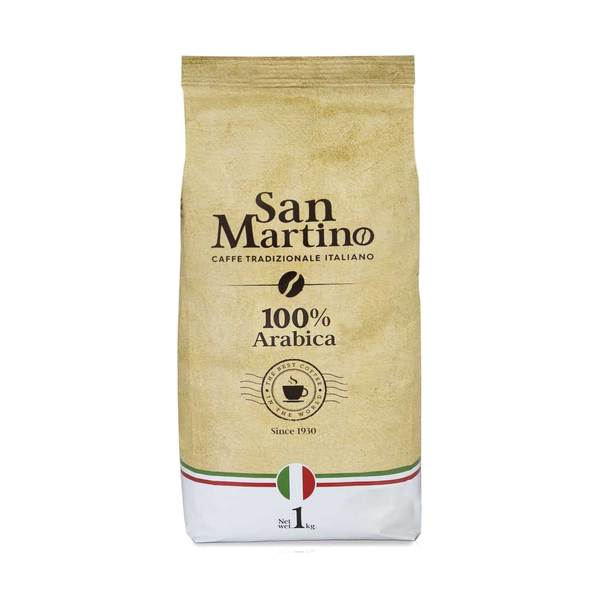 1 ק"ג פולי קפה ערביקה סאן מרטינו 100% ערביקה San Martino