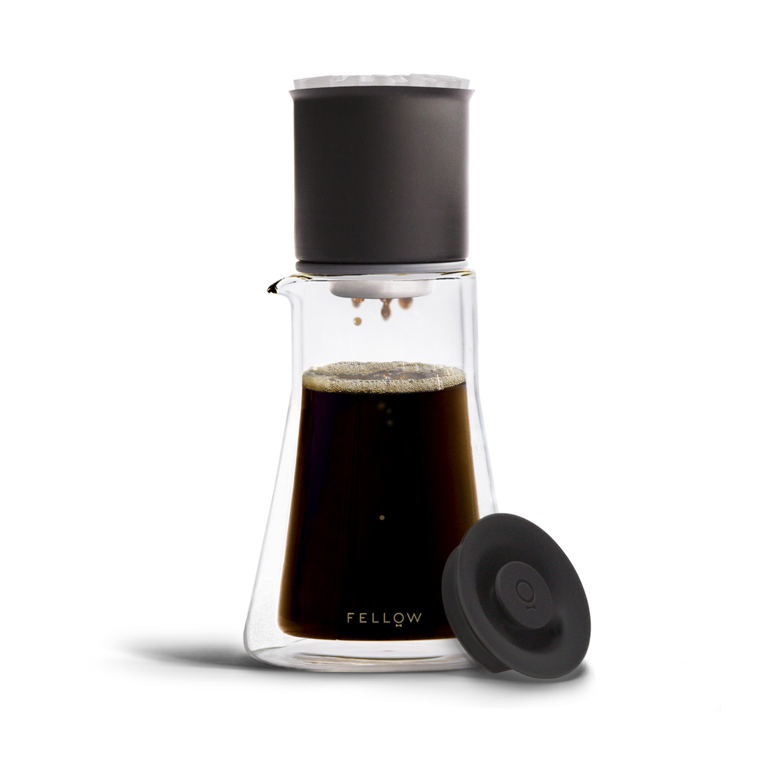 סט לקפה פילטר בטיפטף (Pour Over) מזכוכית עם דופן כפולה Stagg [XF] Dripper