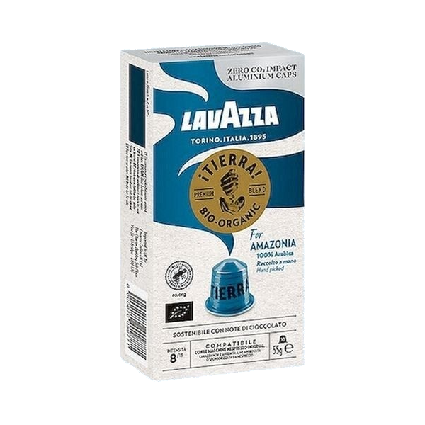 10 קפסולות Lavazza Tierra! For Amazonia תואמות נספרסו