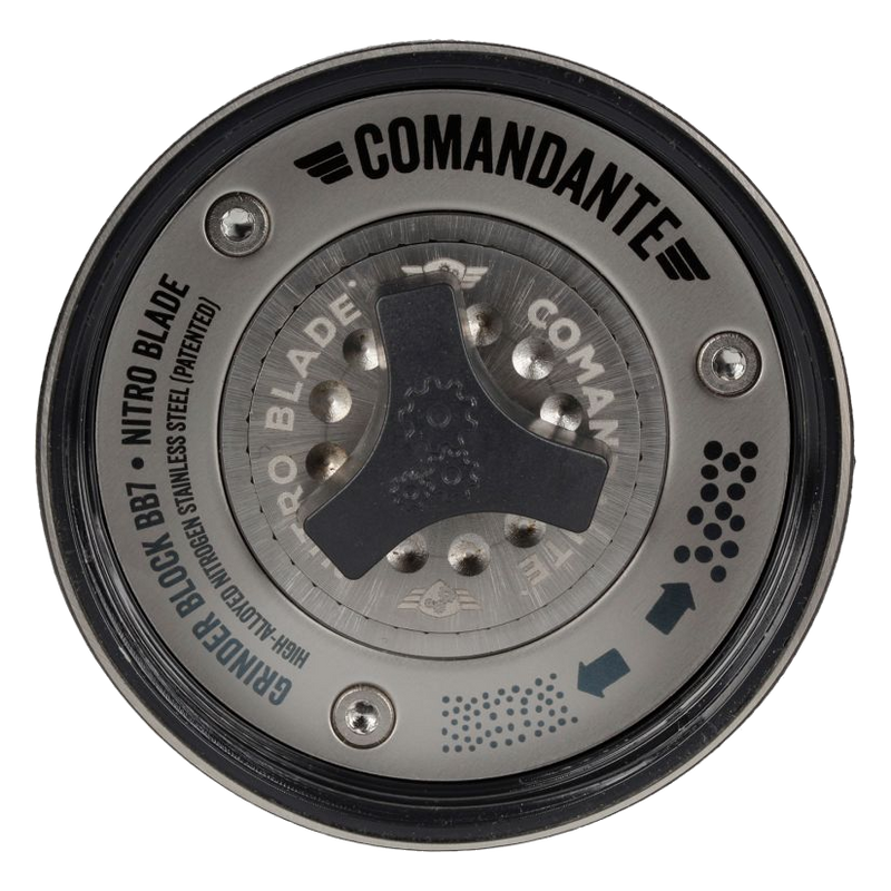 מטחנת קפה ידנית קומנדנטה הרי נחושת Comandante C40 Nitro Blade Copper Mountain