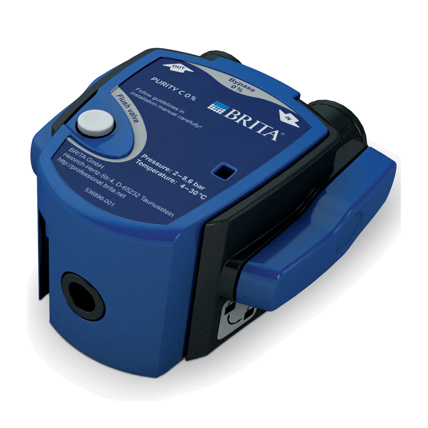 ראש חיבור למערכת ריכוך מים Brita ללא מעקף