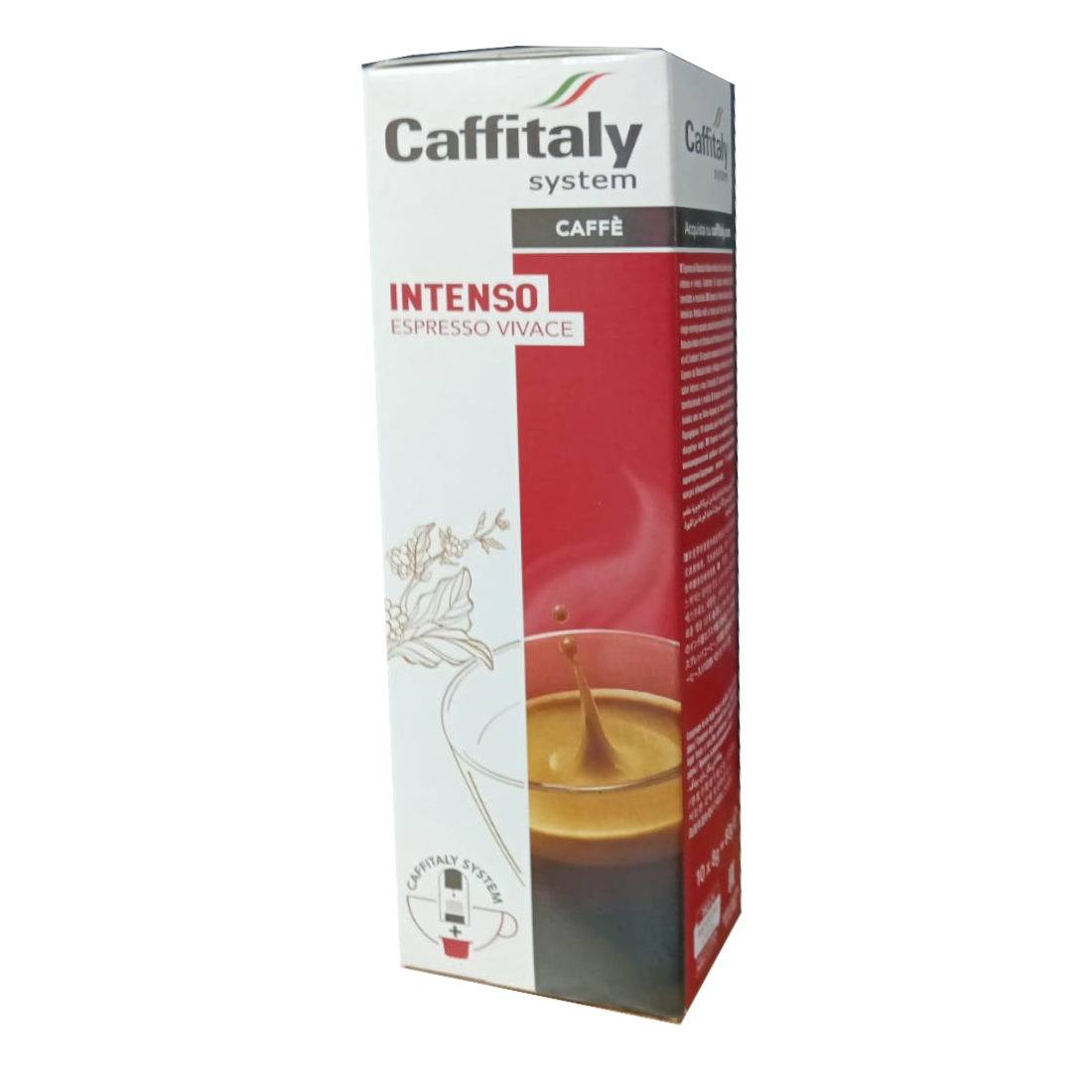 10 קפסולות אינטנסו תואם קפיטלי Caffitaly CAFFÈ