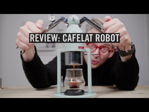 הרובוט של קפהלט בצבע ירוק - Cafelat Barista Robot Green