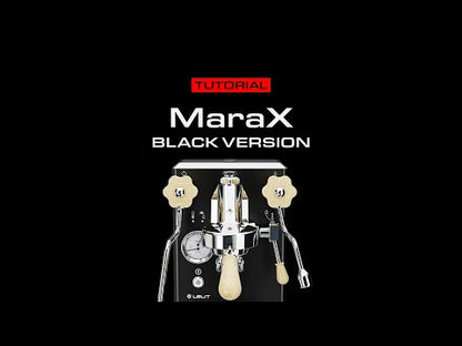‏מכונת אספרסו ללית מארהX שחורה LeLit MaraX - PL62X