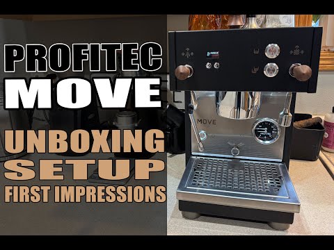 מכונת האספרסו החדישה עם דוד כפול Profitec Move