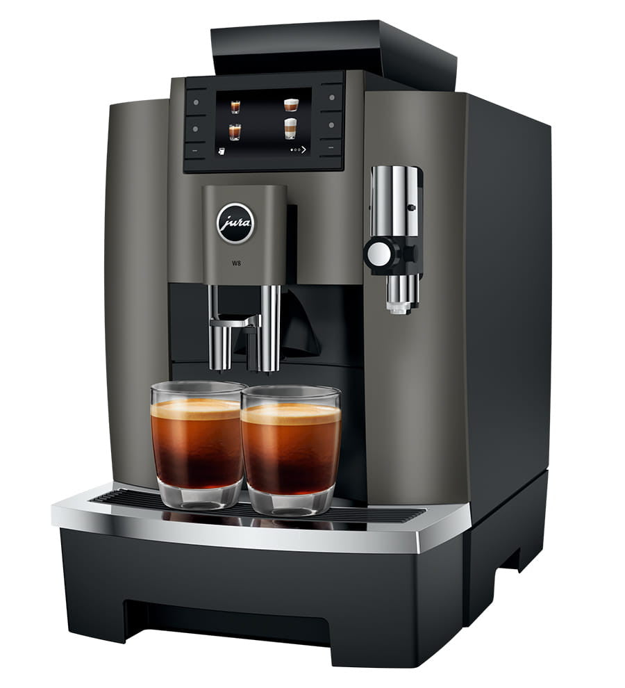 מכונת אספרסו Jura W8 Dark Inox נירוסטה כהה
