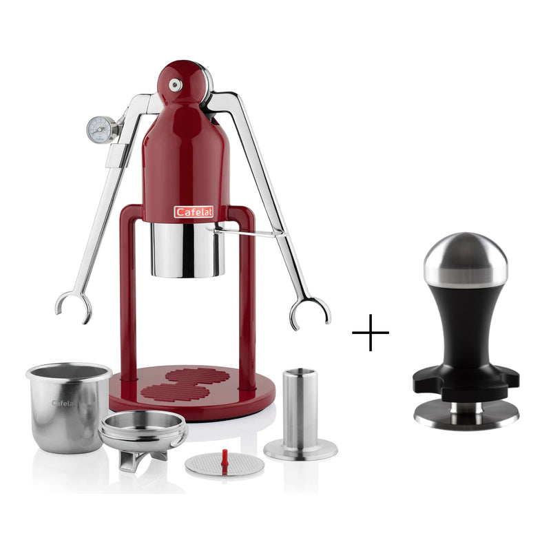 הרובוט של קפהלט בצבע אדום - Cafelat Barista Robot Red