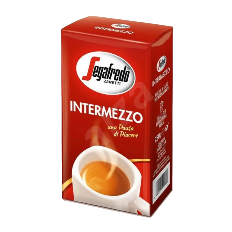 250 גרם קפה טחון סגפרדו אינטרמצו Segafredo Intermezzo
