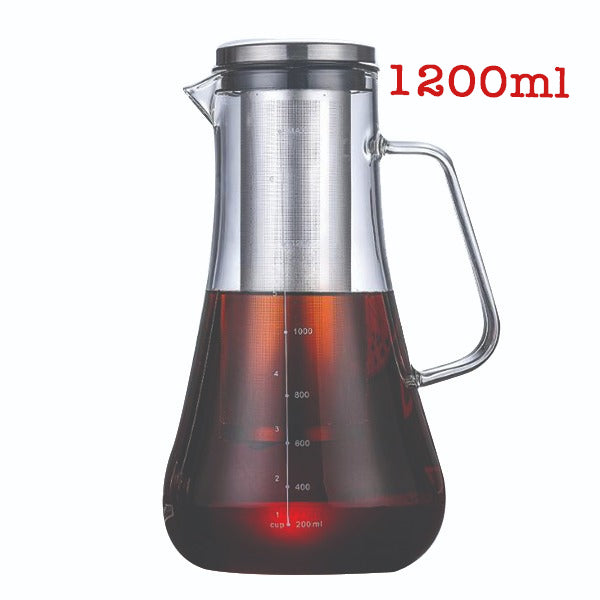 קנקן 1.2 ליטר של להכנת קפה בחליטה קרה - Cold Brew