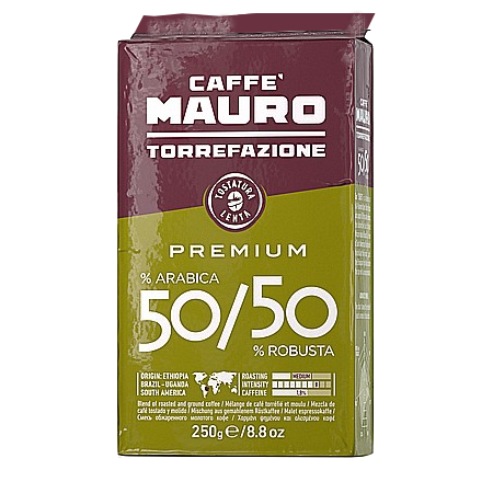 250 גרם קפה טחון מאורו פרימיום Mauro Premium