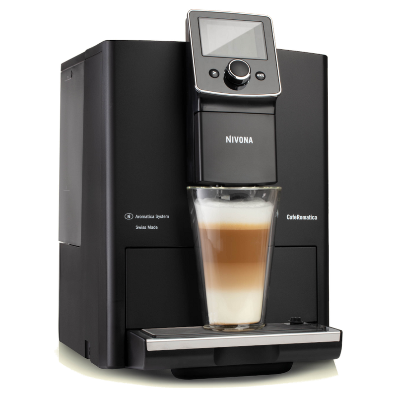 מכונת אספרסו Nivona CafeRomatica 820 בצבע שחור מט