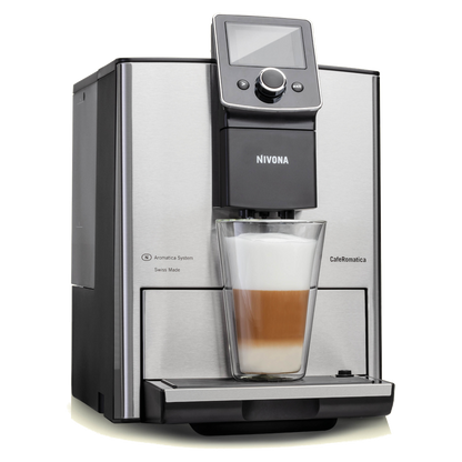 מכונת אספרסו Nivona CafeRomatica 825 בצבע נירוסטה כסף