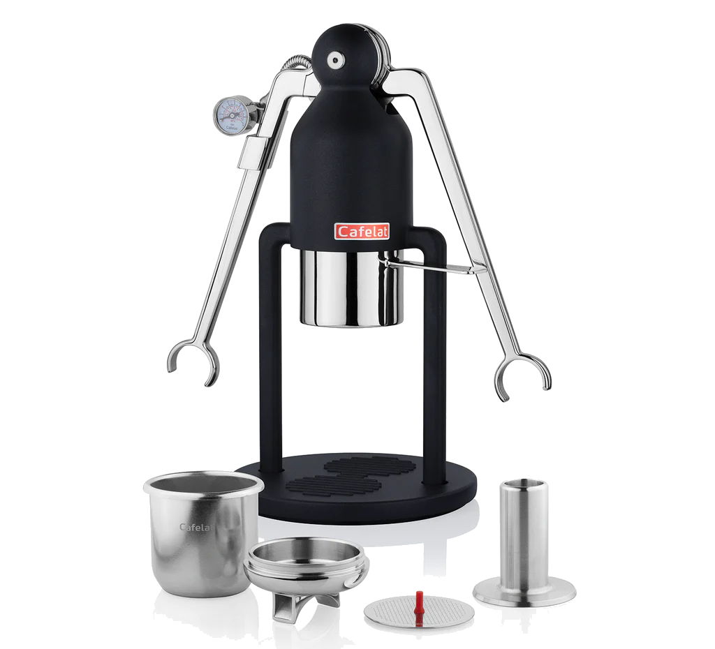 הרובוט של קפהלט בצבע שחור - Cafelat Barista Robot Black