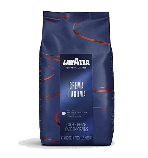 1 ק"ג פולי קפה Lavazza Crema E Aroma