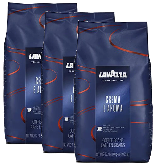 3 ק"ג פולי קפה לוואצה קרמה E ארומה