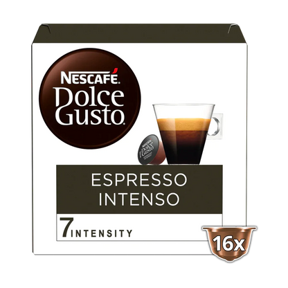 16 קפסולות Espresso Intenso של Nescafe דולצ&