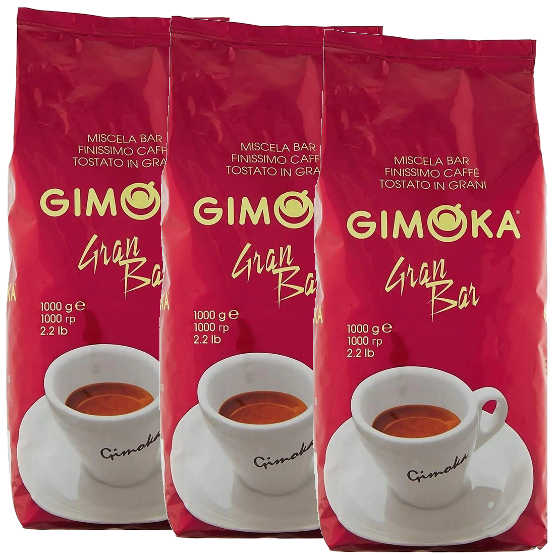 3 кг кофе в зернах Gimoka Gran Bar