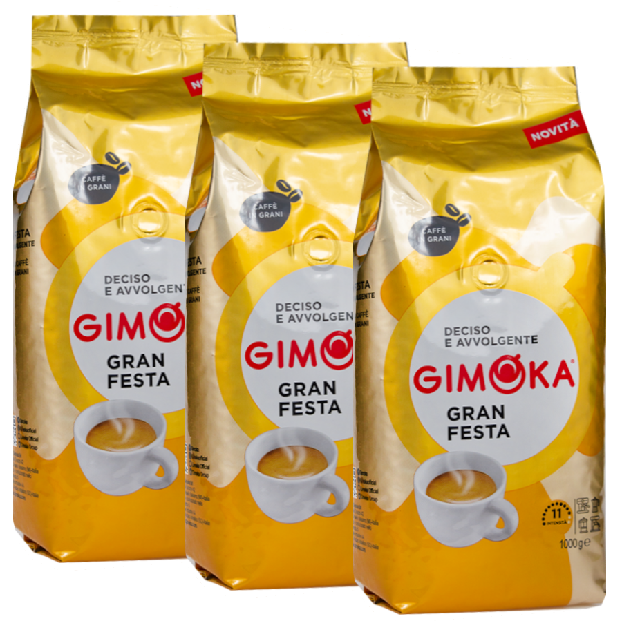 3 кг кофейных зерен Gimoka Gran Festa