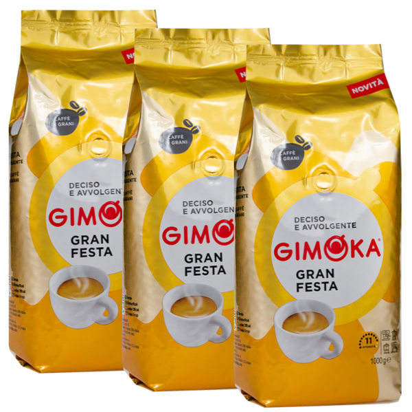 3 ק"ג פולי קפה Gimoka Gran Festa