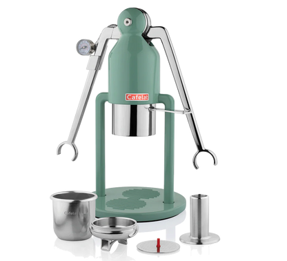 הרובוט של קפהלט בצבע ירוק - Cafelat Barista Robot Green