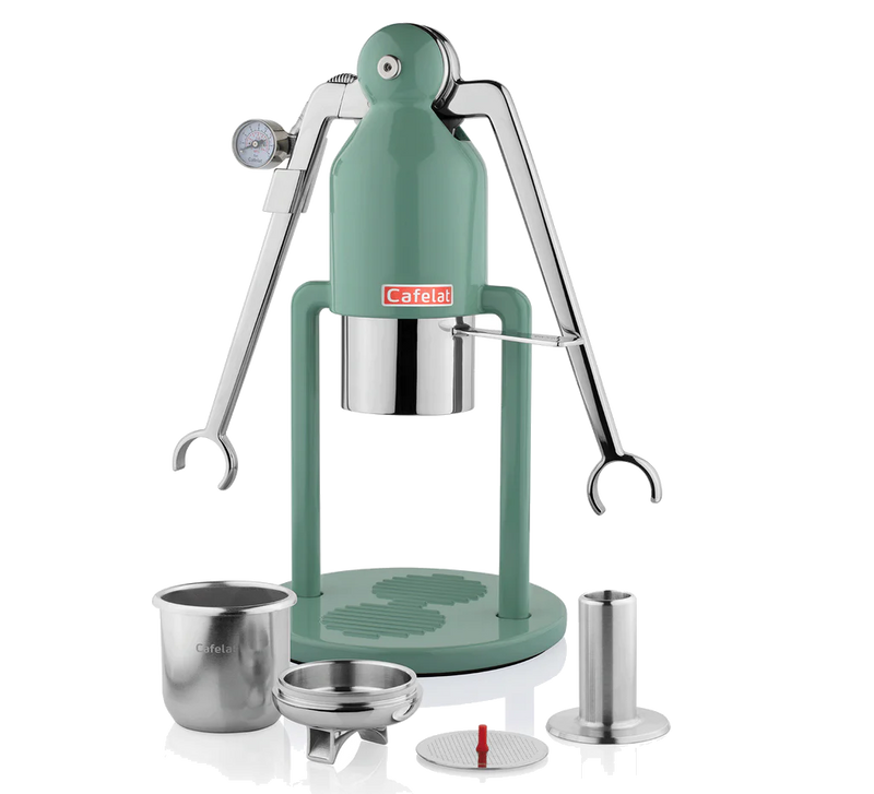 הרובוט של קפהלט בצבע ירוק - Cafelat Barista Robot Green