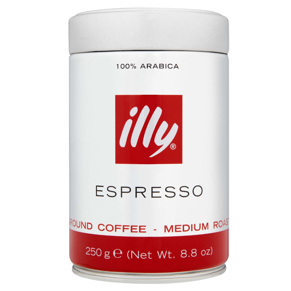 250 גרם קפה אילי טחון בפחית ILLY