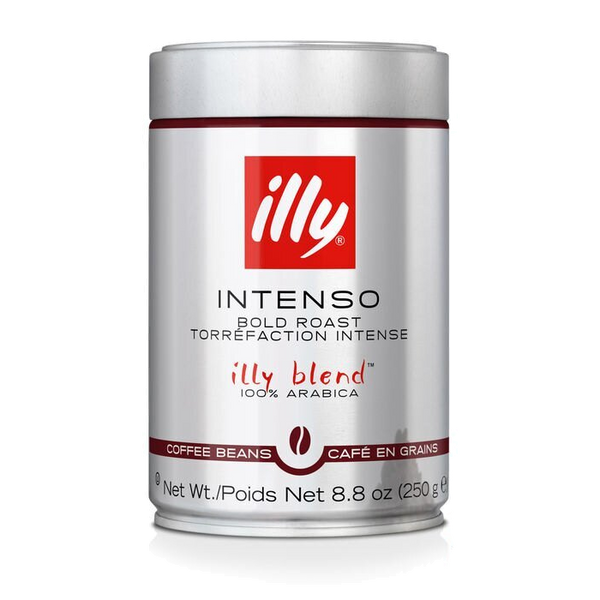 250 גרם פולי קפה אילי לאספרסו בפחית ILLY Intenso