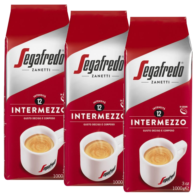 3 ק&quot;ג פולי קפה סגפרדו אינטרמצו Segafredo Intermezzo