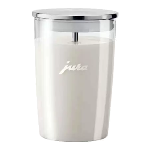 מיכל חלב מזכוכית של JURA