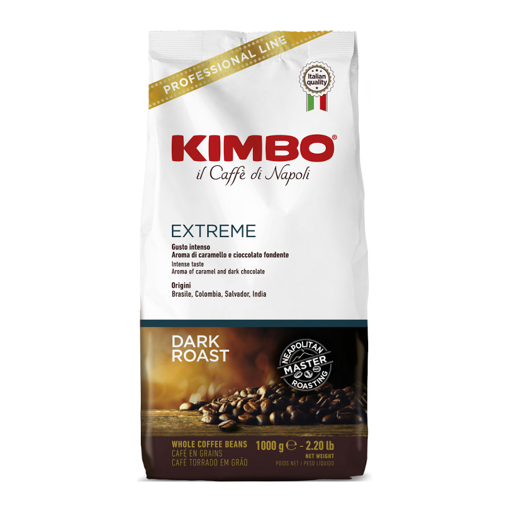 1 ק&quot;ג פולי קפה קימבו אקסטרים Kimbo Extreme