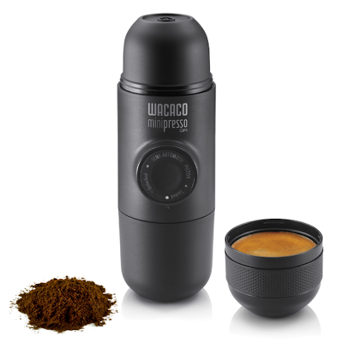 Minipresso-GR מיניפרסו קפה טחון, מכונת אספרסו לשטח - משלוח חינם