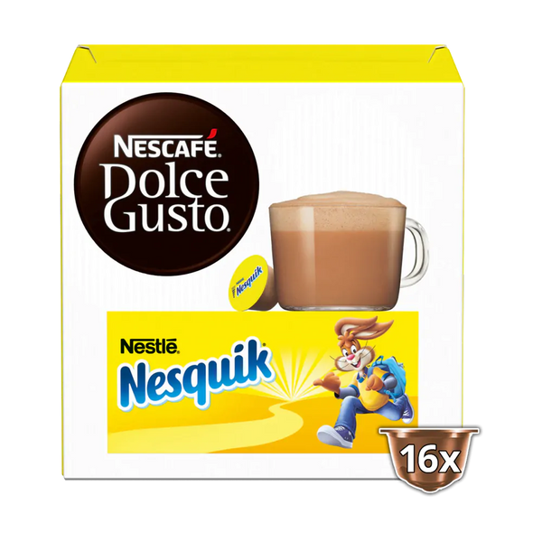 16 קפסולות קקאו נסקוויק של Nescafe Nesquik דולצ'ה גוסטו