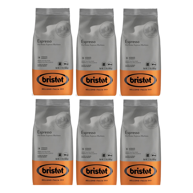 6 ק"ג קפה בריסטוט אספרסו Bristot Espresso beans