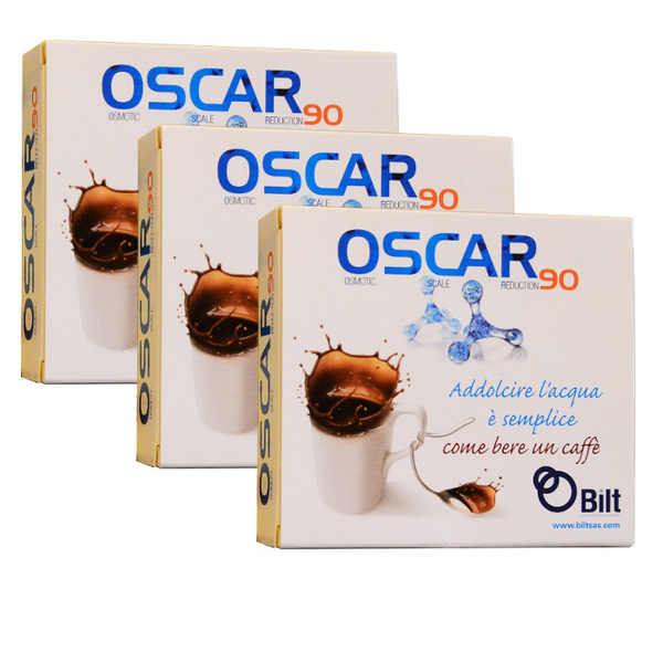 3 פילטרים מרככי מים טבולים סופחי אבנית אוסקר OSCAR-90