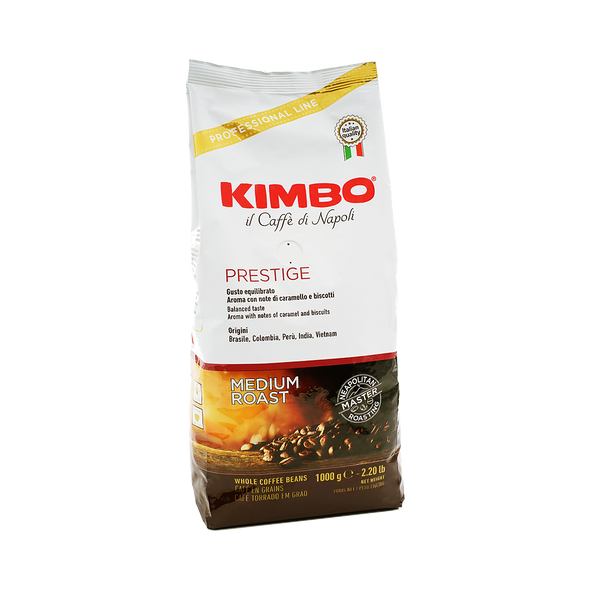 1 ק"ג פולי קפה קימבו פרסטיז' Kimbo Prestige