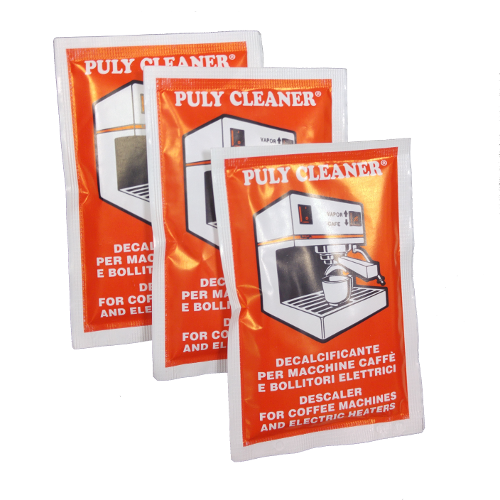שקית אבקה לניקוי אבנית ממכונת אספרסו Puly