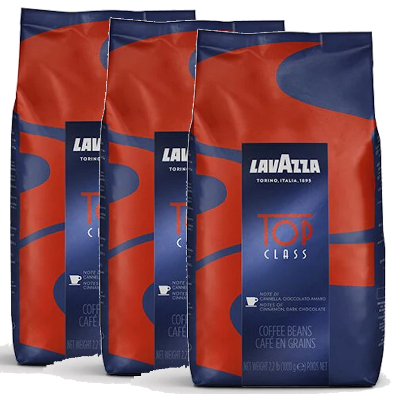 3 ק"ג פולי קפה Lavazza Top Class