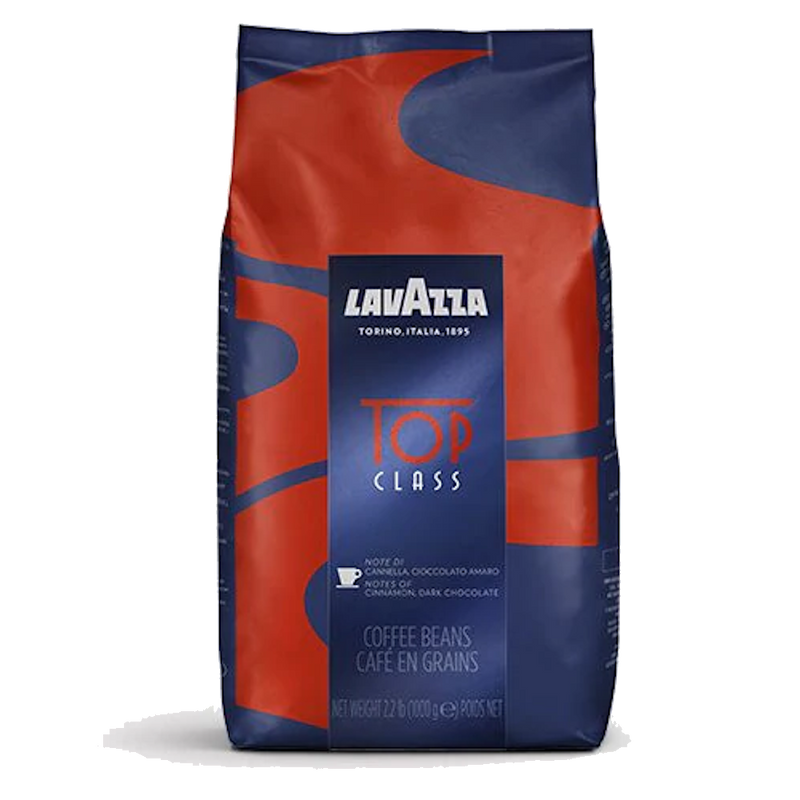 1 ק"ג פולי קפה לוואצה טופ קלאס Lavazza